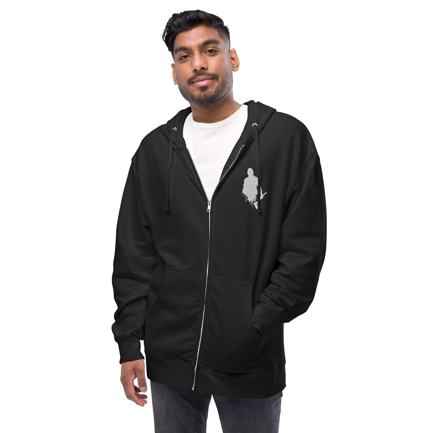 TOK Classic Axe Poster Image Unisex fleece zip up hoodie