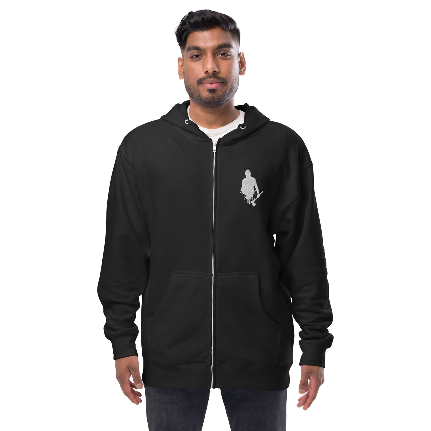 TOK Classic Axe Poster Image Unisex fleece zip up hoodie